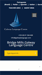 Mobile Screenshot of galwaylanguage.com